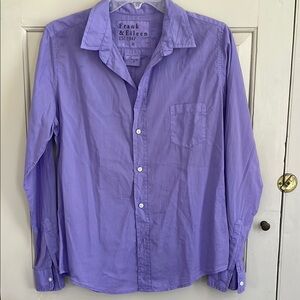 Frank & Eileen Featherweight Cotton Lavender Shirt